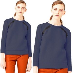 Kate Spade Saturday zip around shoulder sweatshirt